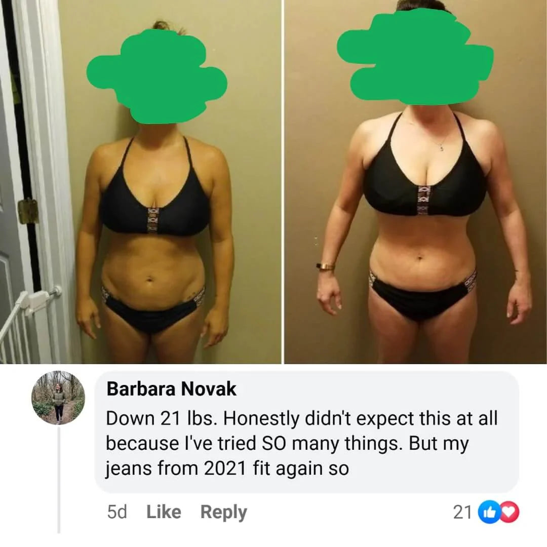 Nourveen thyroid support customer progress photo 1