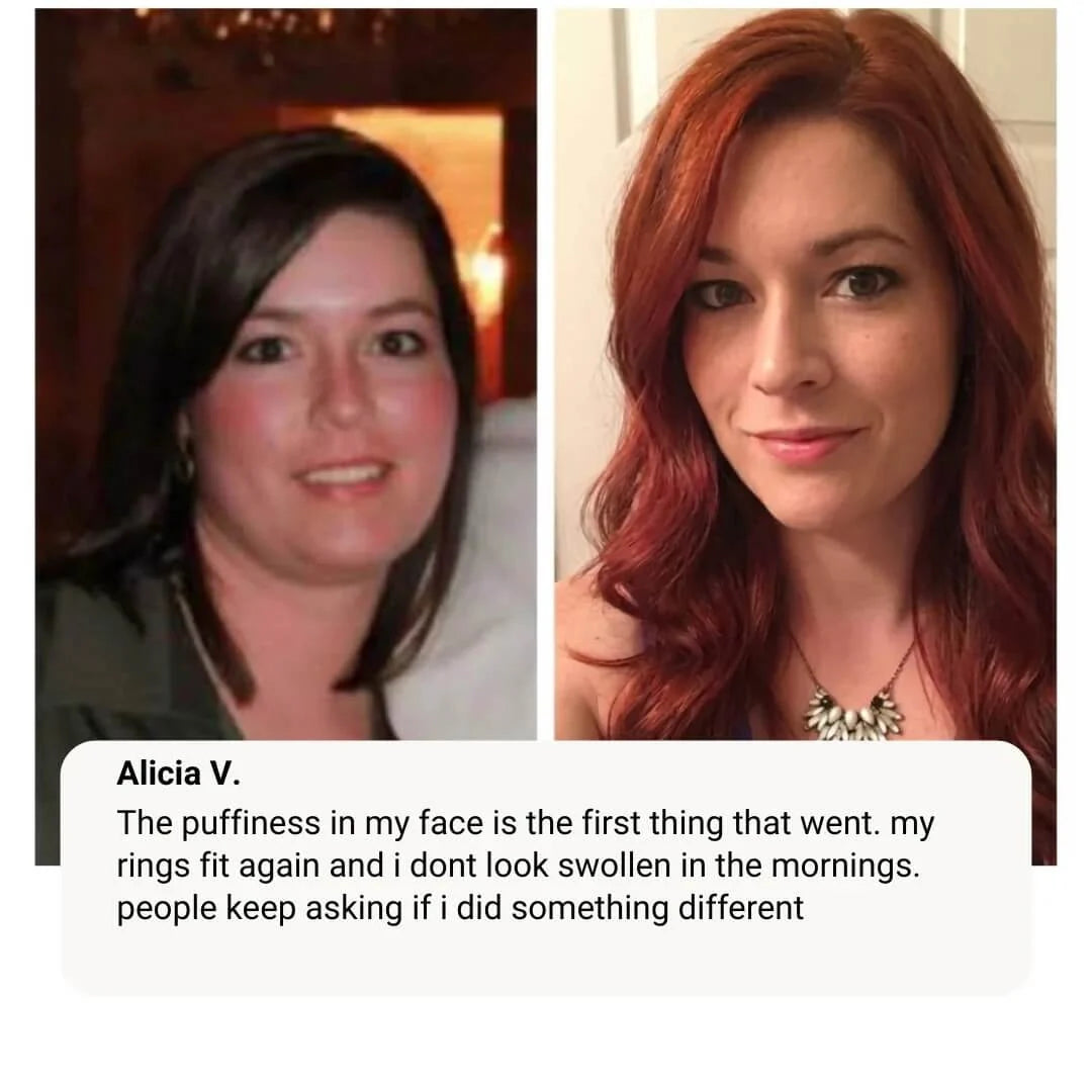 Nourveen thyroid support customer progress photo 2