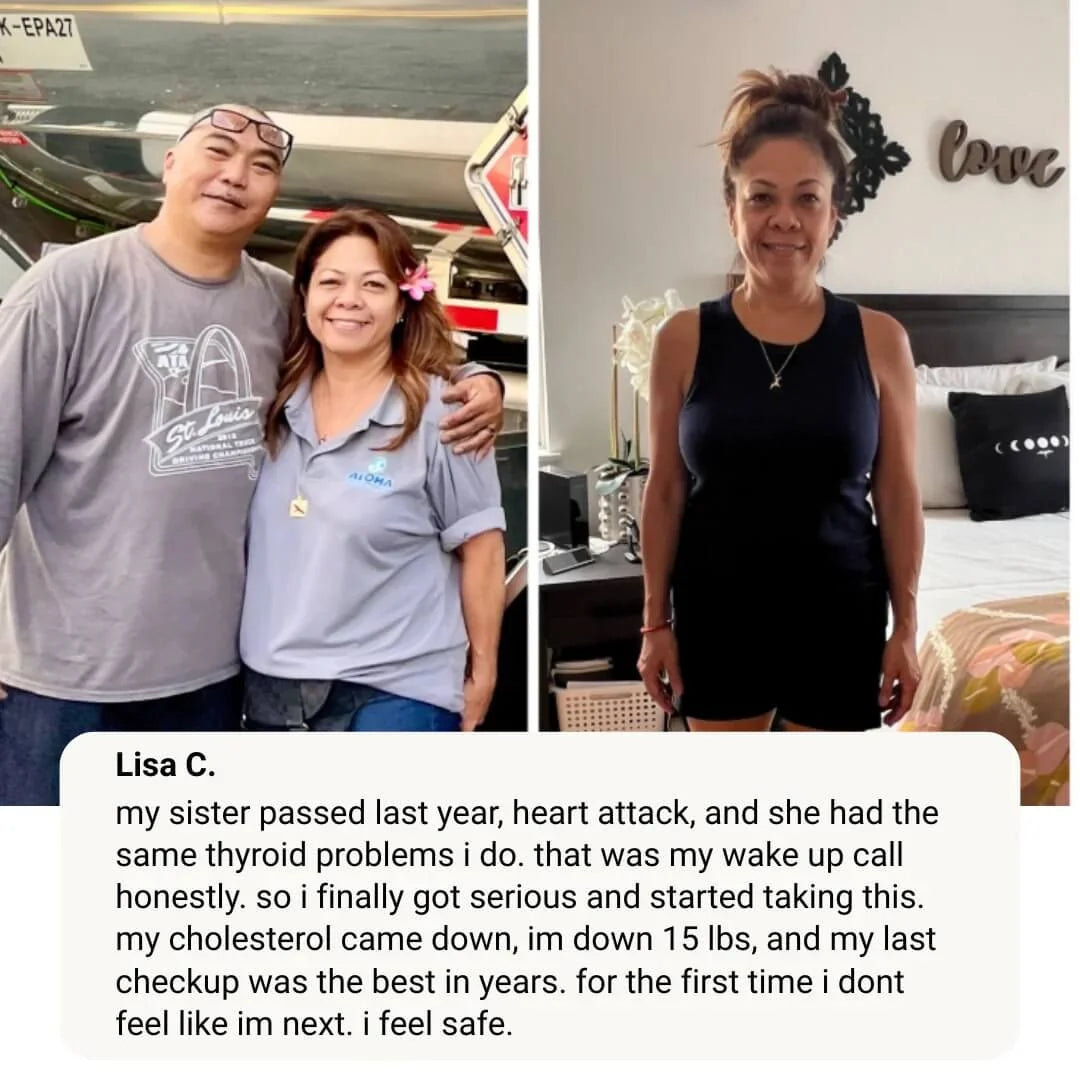 Nourveen thyroid support customer progress photo 3